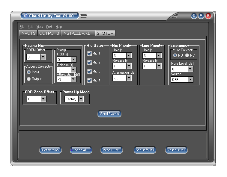 Cloud DCM-1 Mixer gets new Set Up and Back Up Utility Tool